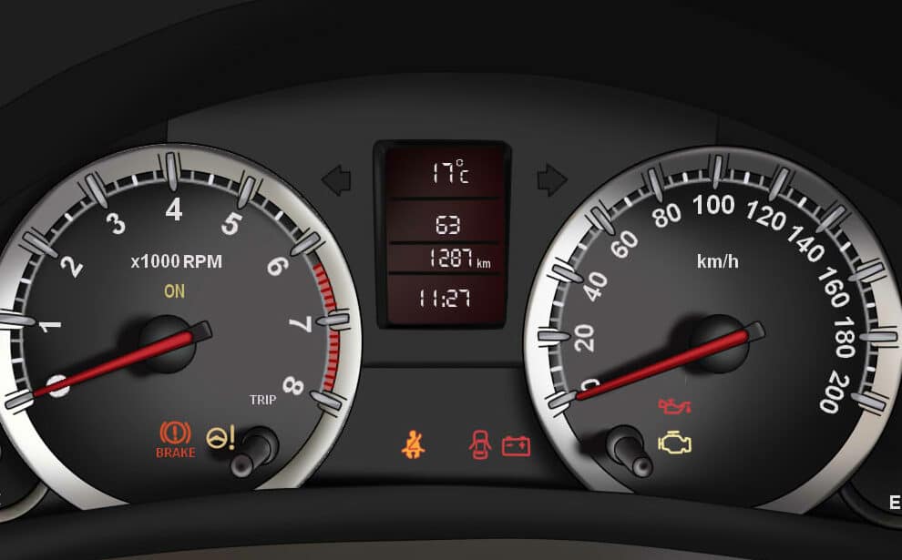What is the Suzuki Oil Life Monitor and Service Indicator Lights?